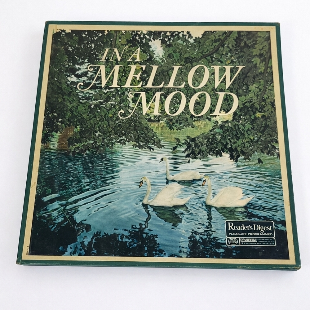 Vintage Reader’s Digest In a Mellow Mood Vinyl LP Box Set 10 Records